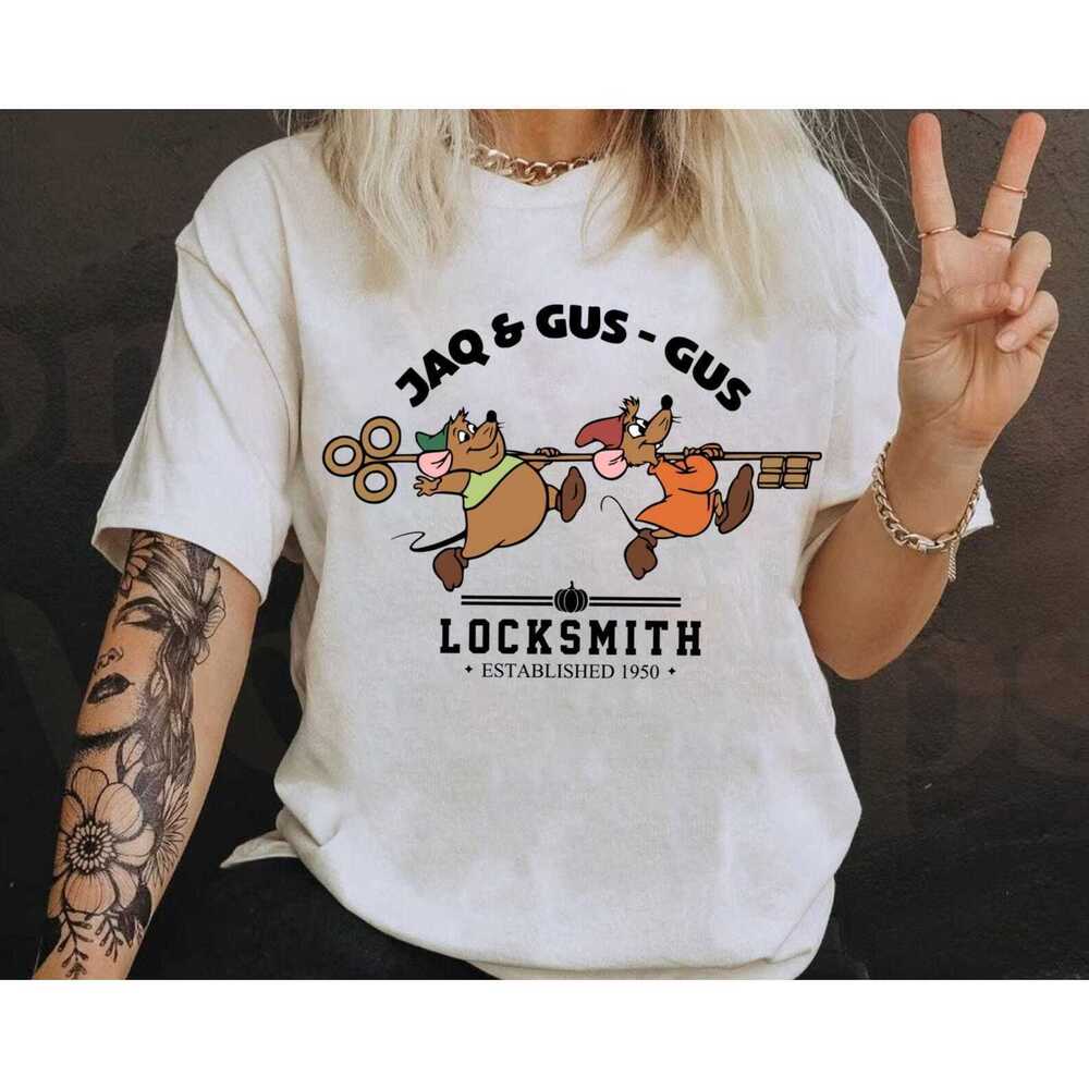 Disney Jaq And Gus-Gus Cinderella T-Shirt